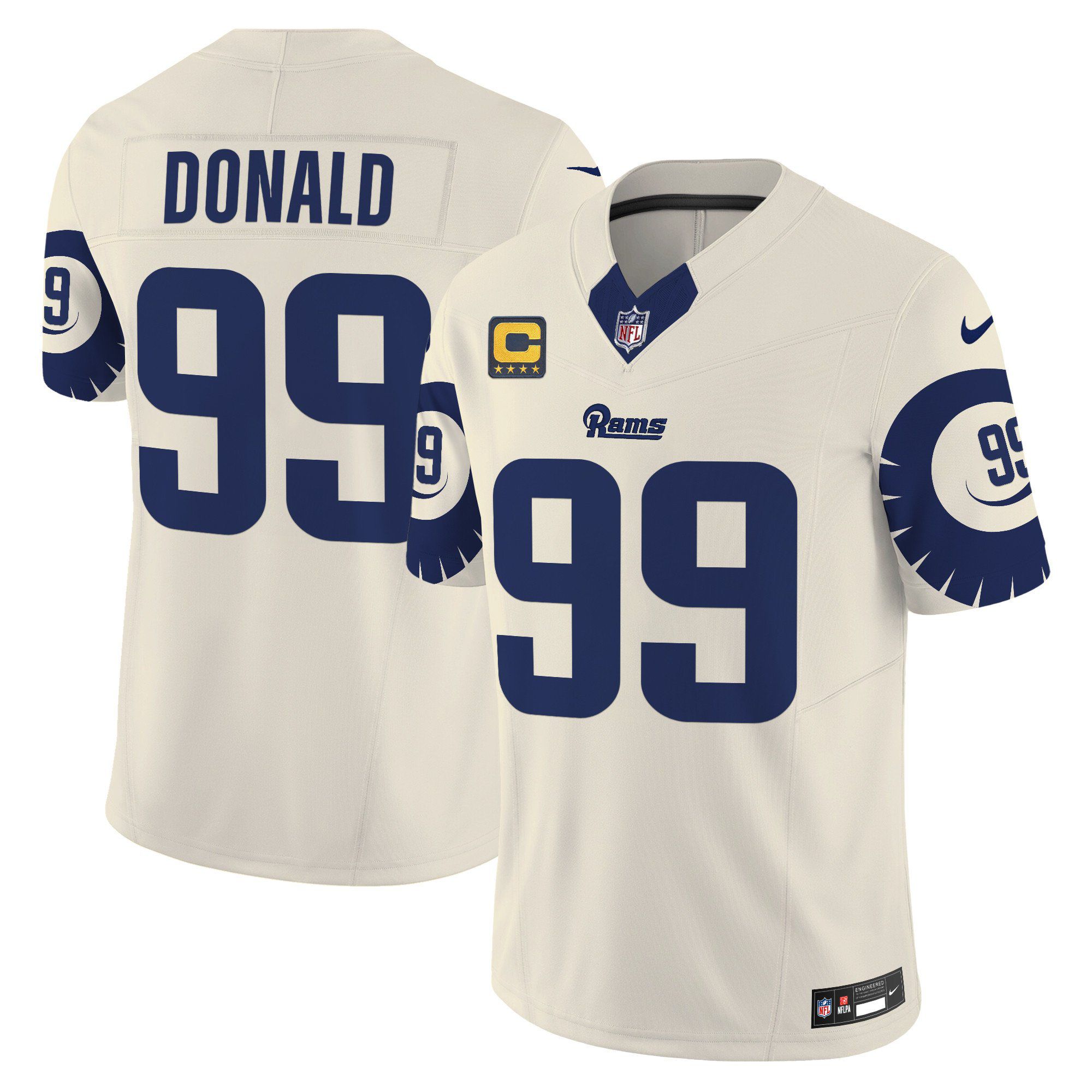 Men Los Angeles Rams #99 Donald Cream 2024 Nike Special Vapor Limited NFL Jersey->indianapolis colts->NFL Jersey